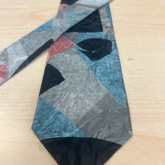 Christian Dior vintage tie medium width-  excellent condition 80’s no fab label - Picture 4 of 9